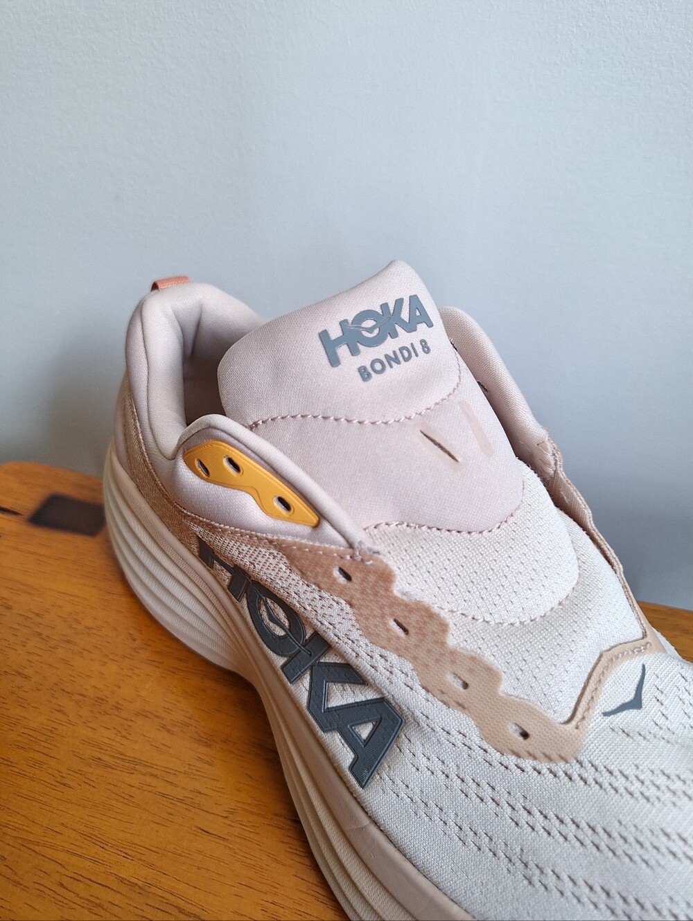 Hoka Bondi 8 'Cream Vanilla' Women's Size 10.5B - Picture 14 of 16